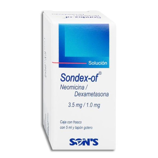 SONDEX OF GTS 3 5 1 MG NEOMICINA DEXAMETASONA SONS