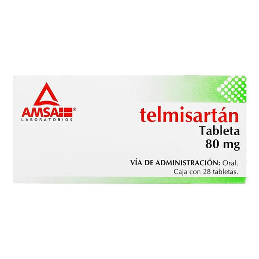 TELMISARTAN 80MG C 28TABS AMSA
