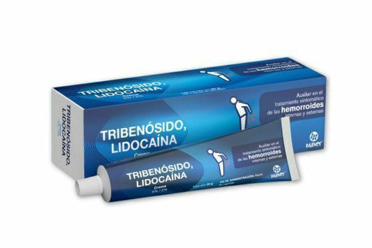 TRIBENOSIDO/LIDOCAINA 5%/2% CREMA TUB 30G MAVER