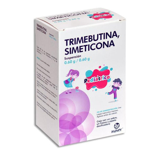 TRIMEBUTINA/SIMETICONA SUSP 0.60/0.60G PEDRI MAVER