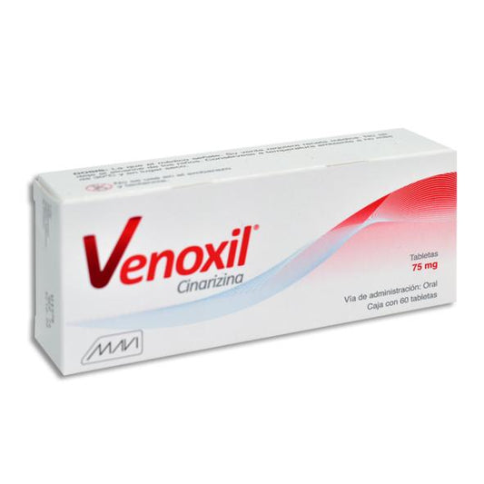 VENOXIL 75MG C60 TABS CINARIZINA MAVI