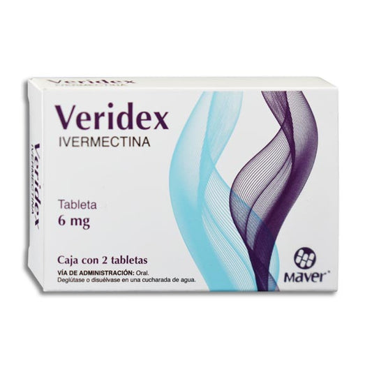 VERIDEX C2 6MG IVERMECTINA MAVER