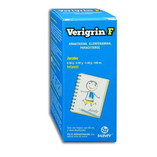 VERIGRIN F JBE INF 60 ML ABR25 AMANT CLORFEN PARACET MAVER ANTIFLUDES