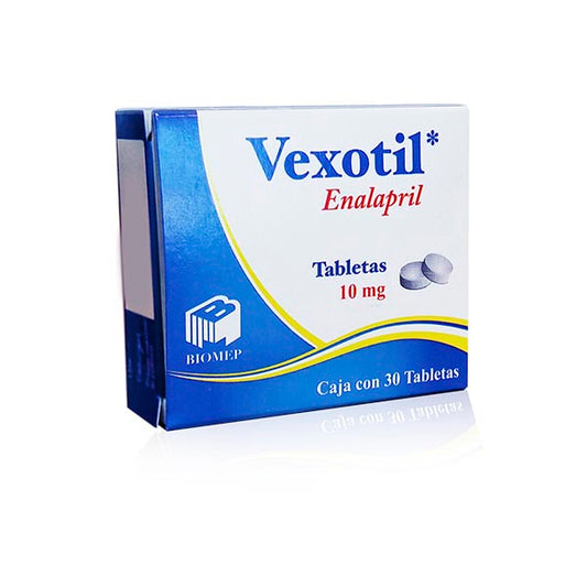 VEXOTIL 10MG C30 TABS ENALAPRIL BIOMEP