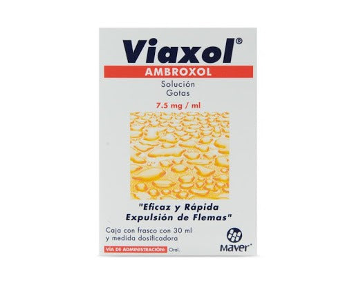 VIAXOL SOL GTS 7 5MG ML C30ML   AMBROXOL   MAVER