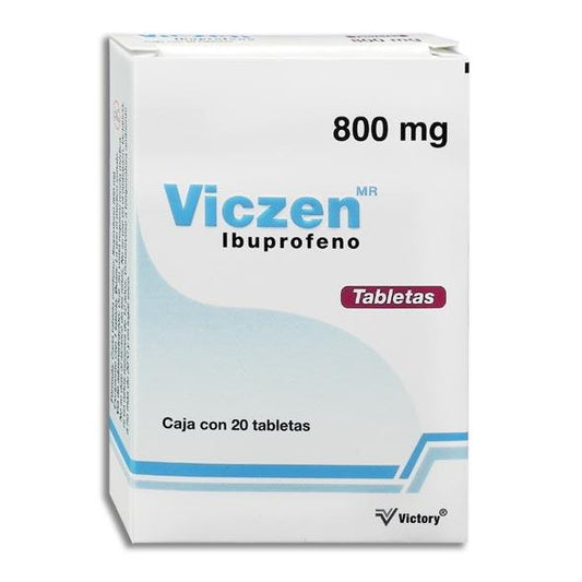 VICZEN TAB  800 MG  CAJA C/20