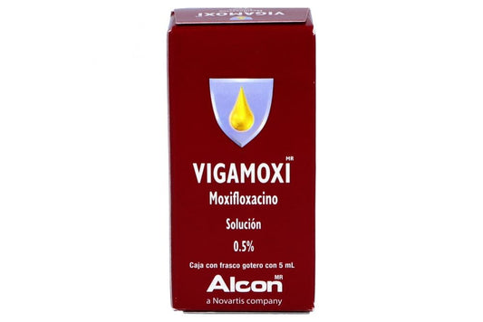 VIGAMOXI MOXIFLOXACINO 0.5% OFTA 5ML SOL