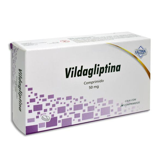 VILDAGLIPTINA 50MG C/28 COMP LAB ULTRA