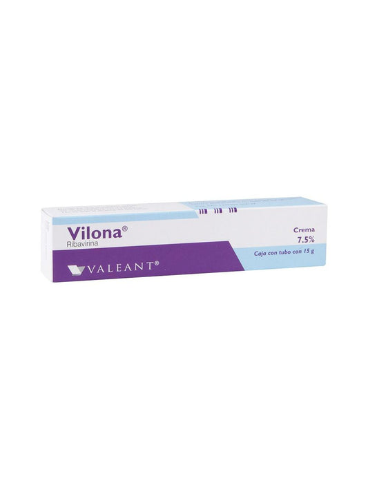 VILONA CRA TOP 7 5% 15GR RIBAVIRINA