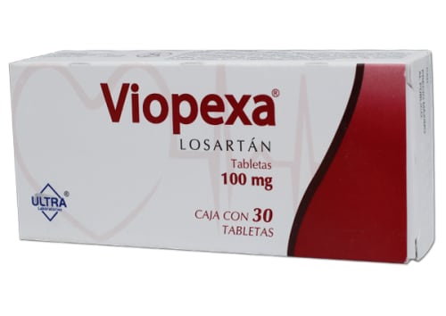 VIOPEXA TAB  100 MG  CAJA C/30 (LOSARTAN)