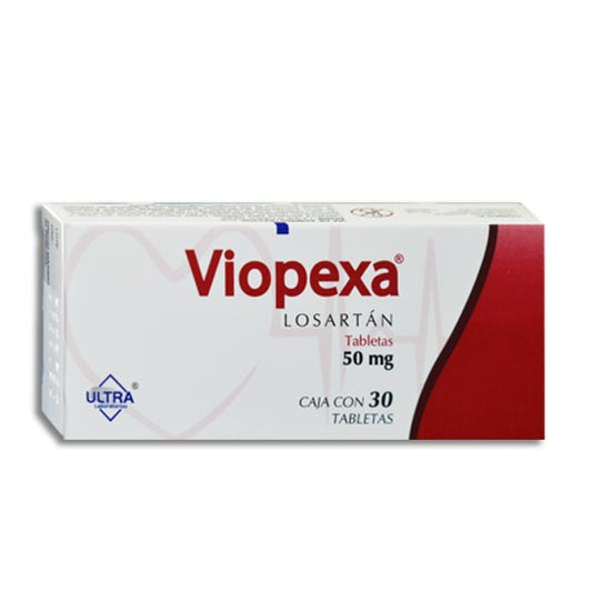 VIOPEXA TAB  50 MG  CAJA C/30 (LOSARTAN)