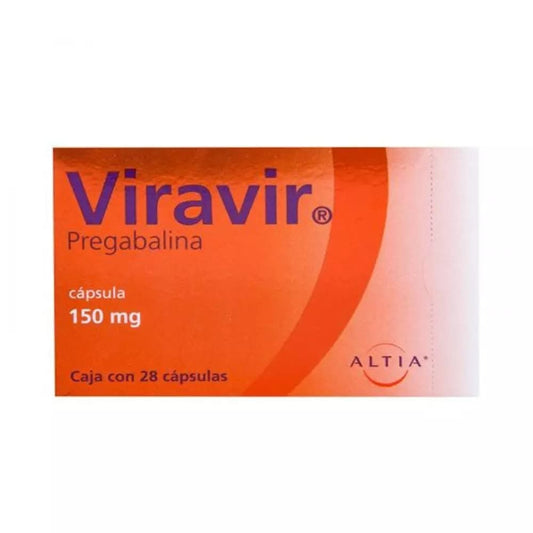 VIRAVIR 150MG CAP C28    MARZO 26