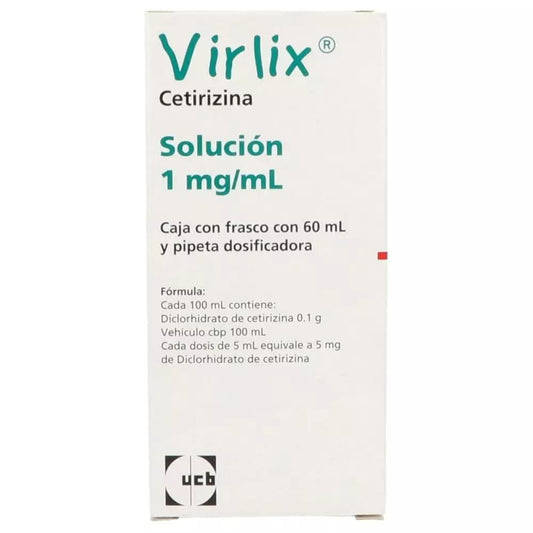 VIRLIX 1 SOLUCION 5ML 5.00MG 60ML