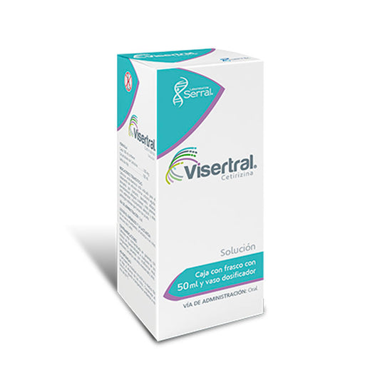 VISERTRAL SOL JBE C50ML CETIRIZINA  SERRAL   100