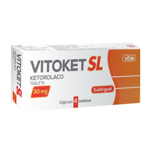 VITOKET SL 30MG C4 TABS KETOROLACO VITAE