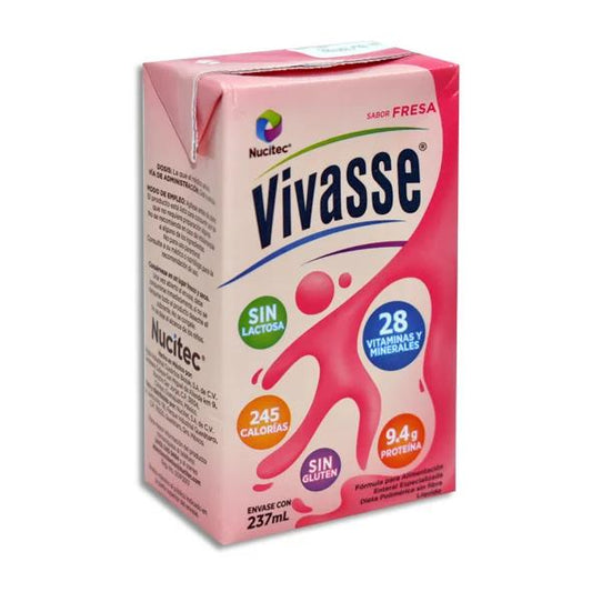 VIVASSE SABOR FRESA 1 PZA 237 ML
