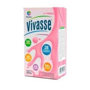 VIVASSE SABOR FRESA CON FIB 1 PZA 237 ML