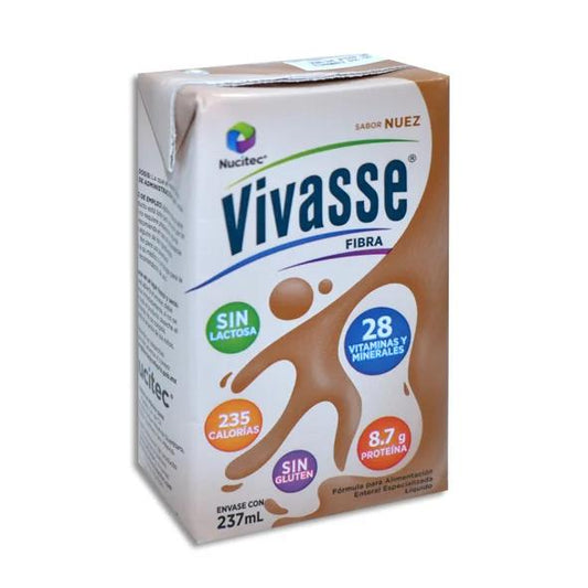 VIVASSE SABOR NUEZ CON FIB 1 PZA 237 ML