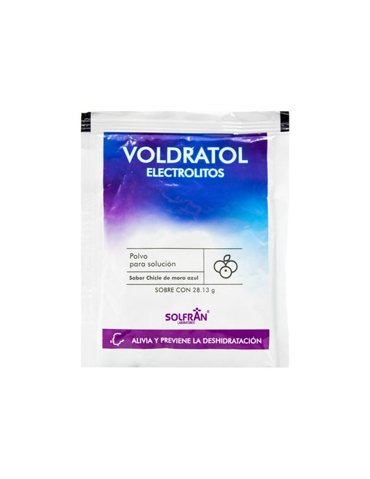 VOLDRATOLPOLVO SABOR CHICHLE MORA AZUL 28.13 G SOLFRAN