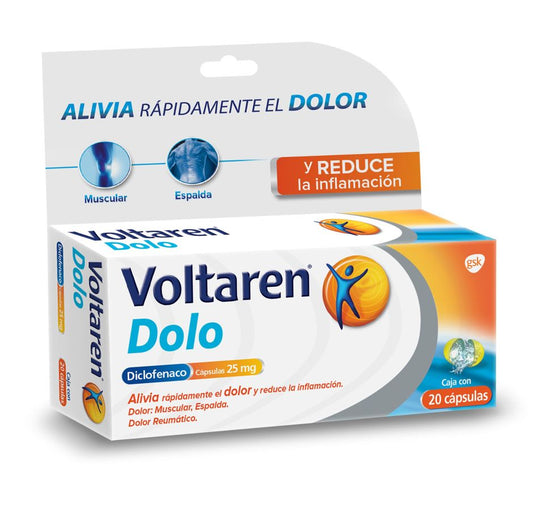 VOLTAREN DOLO 25MG C20 CAPS SEP25