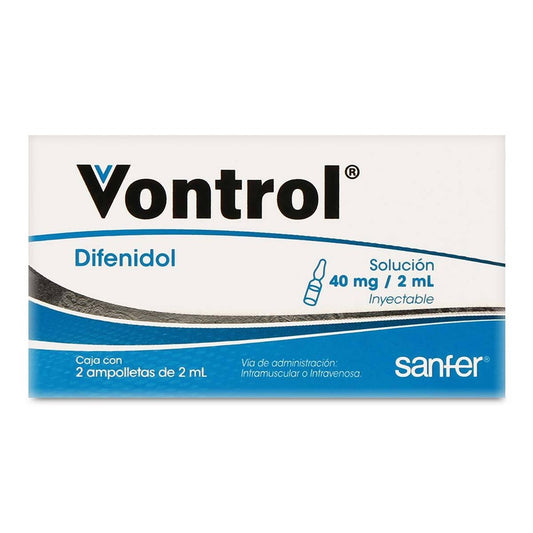 VONTROL 40 MG SOL INY C2 SANFER