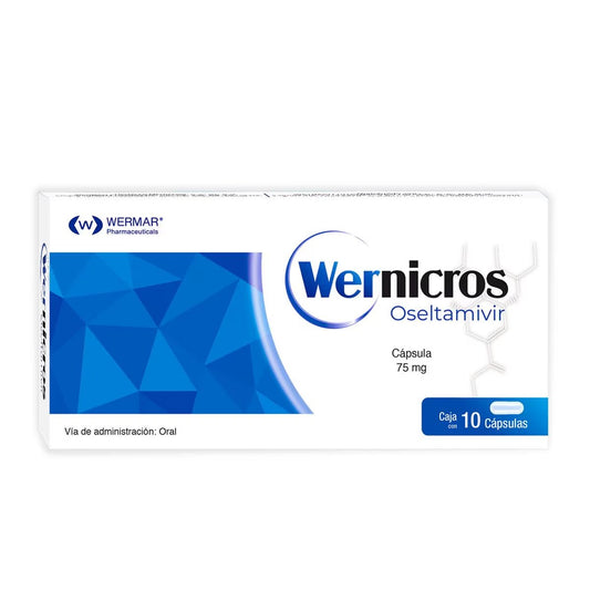 WERNICROS 75MG C10 CAPS OSELTAMIVIR WERMAR  200