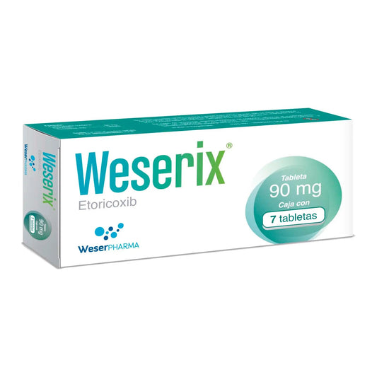 WESERIX 7 TAB 90 MG