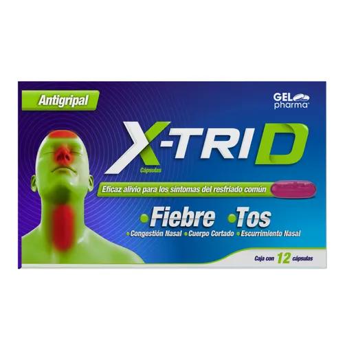 X-TRID 12 CAPS BROMHIDRATO GELPHARMA