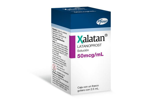 XALATAN 50MCG/ML 1 FCO 2.5 ML