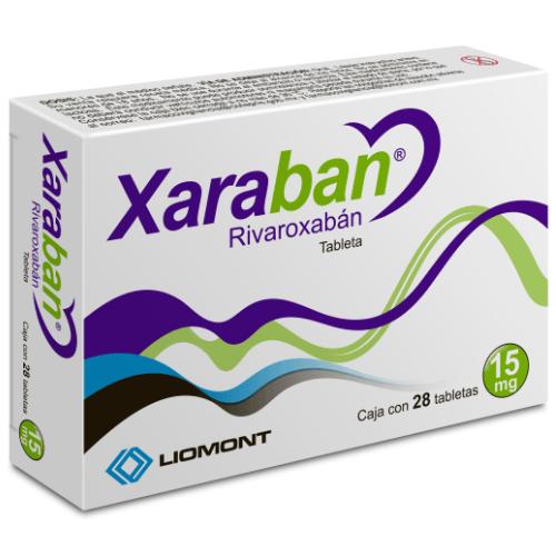 XARABAN 28 TAB 15 MG
