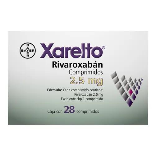 XARELTO 28 TAB 2.5 MG