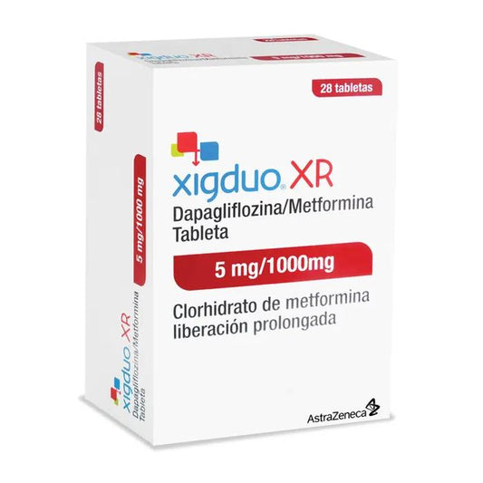 XIGDUO XR 5 1000MG TAB C28