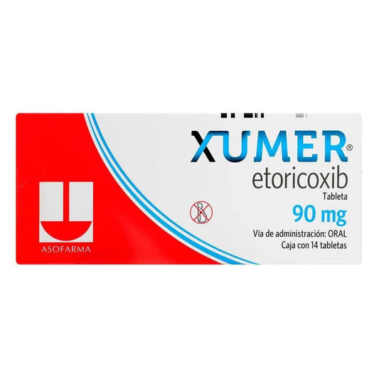 XUMER 90MG TAB C14