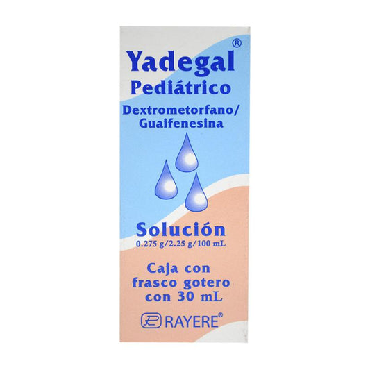 YADEGAL GTS PED 30ML  DEXTROMETORFANO GUALFENESINA RAYERE
