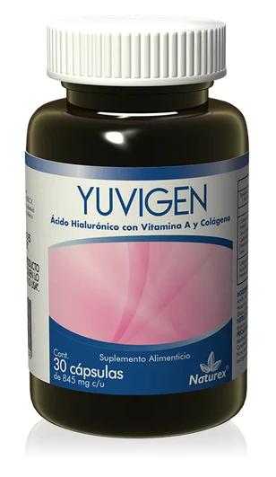 YUVIGEN CAP  FCO  C/30 (ACIDO HIALURONICO/VITAMINA A/COLAGENO)