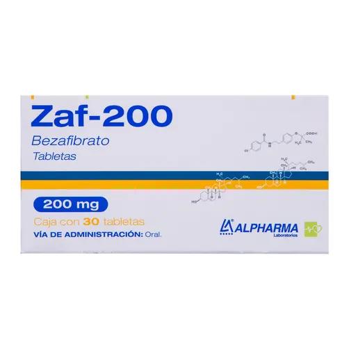 ZAF TAB  200 MG  CAJA C/30