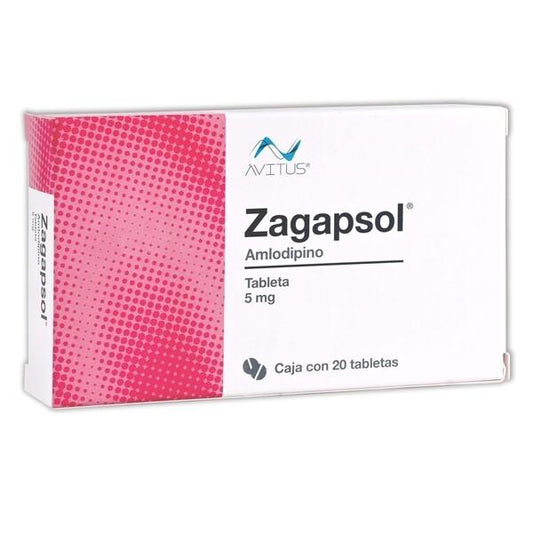 ZAGAPSOL 20 TAB 5 MG