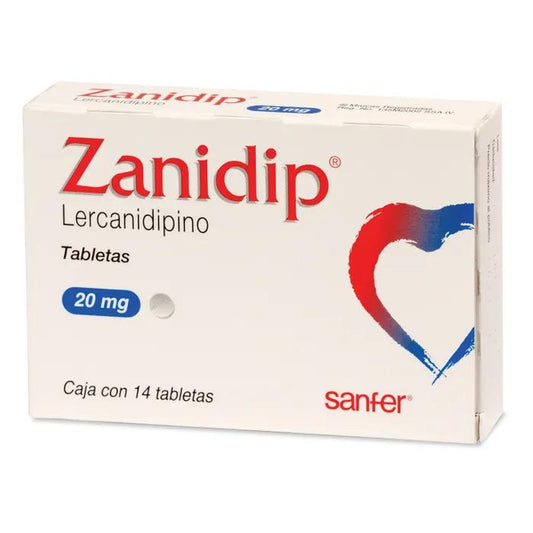 ZANIDIP 20MG TAB C14 TBS