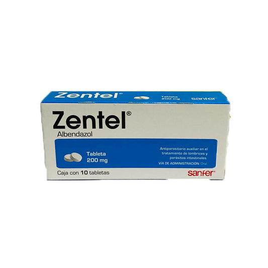 ZENTEL 200MG C10 TABS