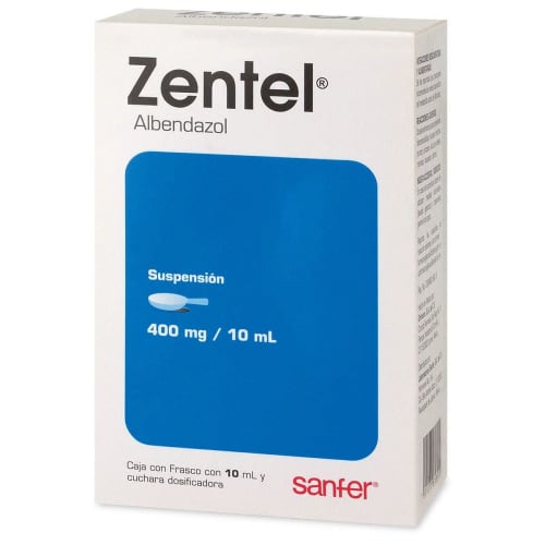 ZENTEL SUSP 400MG 10ML