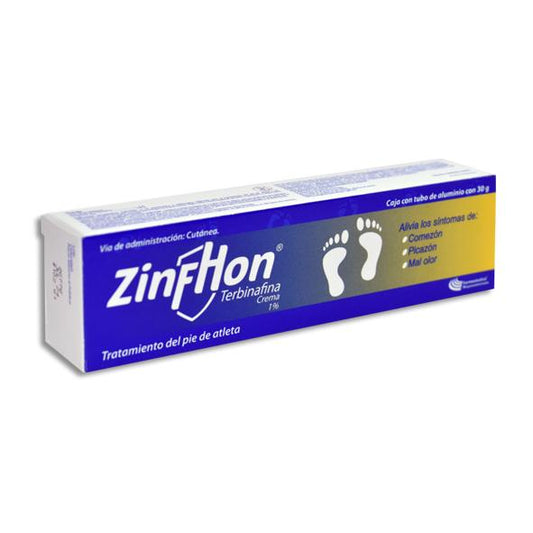 ZINFHON CMA  CAJA C/TUBO C/30 G  (TERBINAFINA)