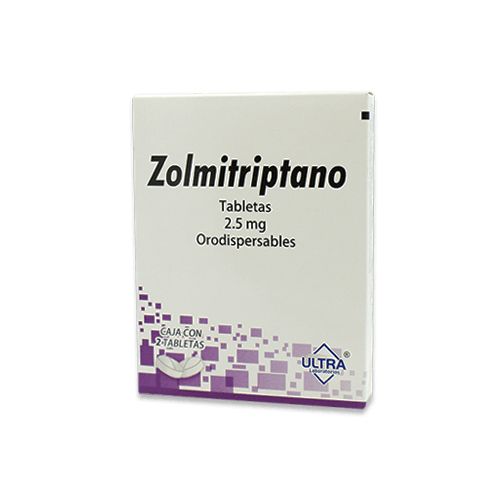 ZOLMITRIPTANO TAB 2.5MG