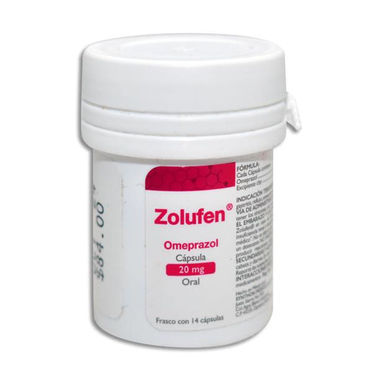 ZOLUFEN CAP  20 MG  CAJA C/14