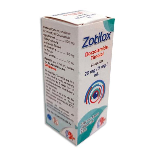ZOTILOX SOL  OFTALMICA CAJA C/FCO  C/5 ML