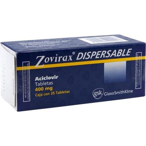 ZOVIRAX TAB  400 MG  CAJA C/35