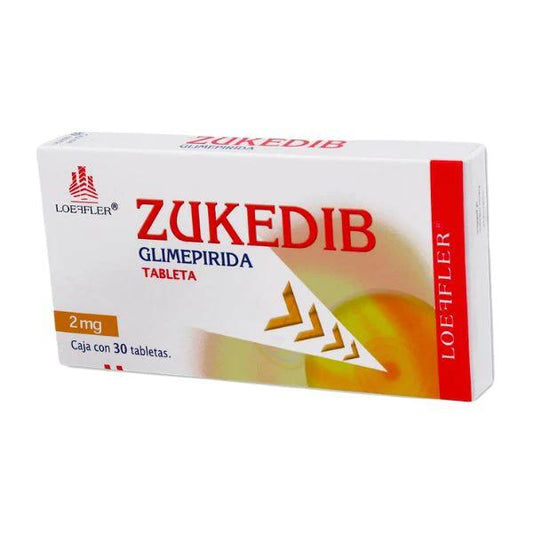 ZUKEDIB 2MG C30 TABS GLIMEPIRIDA LOEFFLER  204