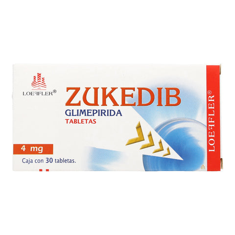 ZUKEDIB 4MG C30 TABS GLIMEPIRIDA LOEFFLER  204