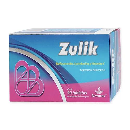 ZULIK TAB  MASTICABLES 911 MG C/U CAJA C/FCO  C/90