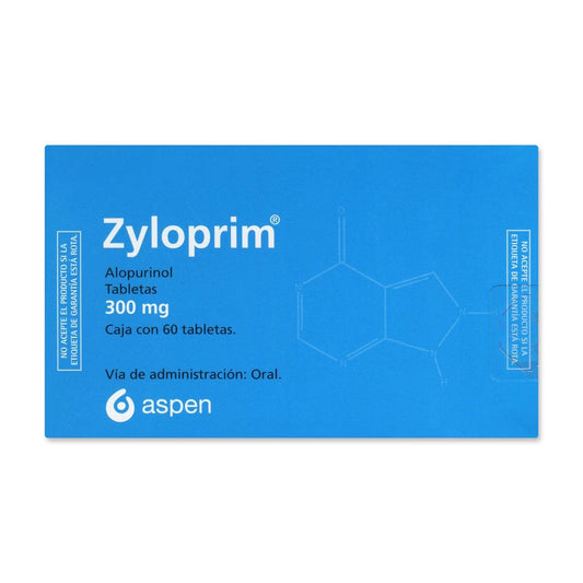 ZYLOPRIM 60 TAB 300 MG