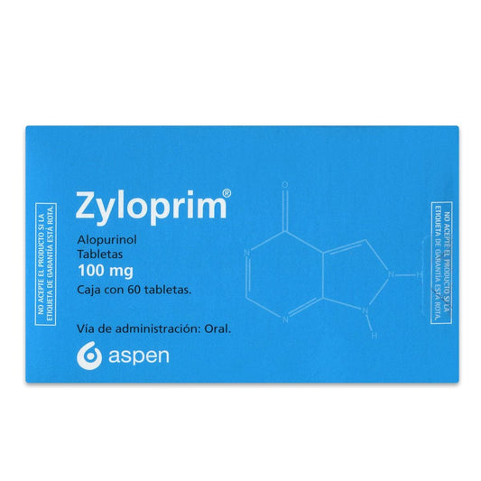 ZYLOPRIM 60 TAB 100 MG